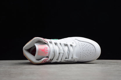 Nike Air Jordan 1 Mid Paint Drip (Women's) Sneakers
