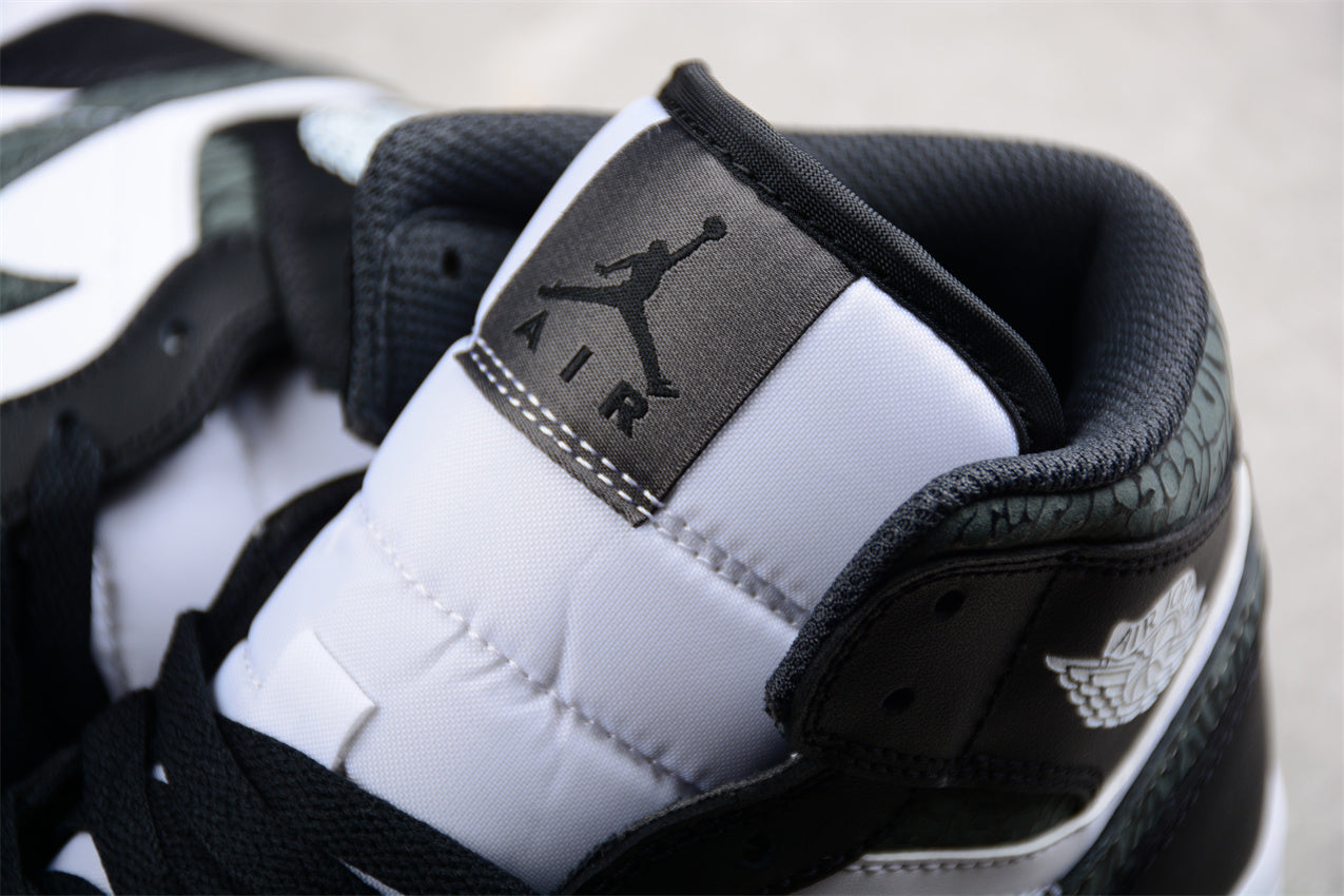 Air Jordan 1 Mid SE "Panda Elephant"