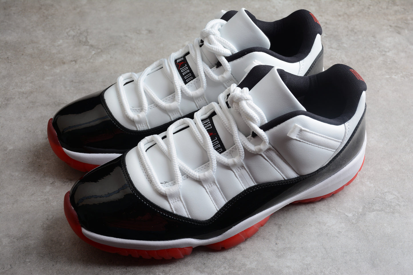 Nike Air Jordan 11 Retro Low "Concord Bred" (Gym/University Red):