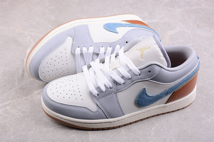 Air Jordan 1 Low SE GS Sashiko Sneakers