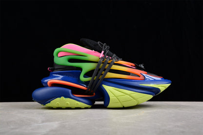 Balmain Unicorn White Black Multicolor Trainers
