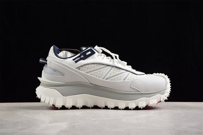 Moncler Trailgrip Gore-Tex Low White Sneakers