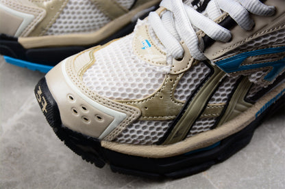 Balenciaga Runner White Beige Blue Sneakers