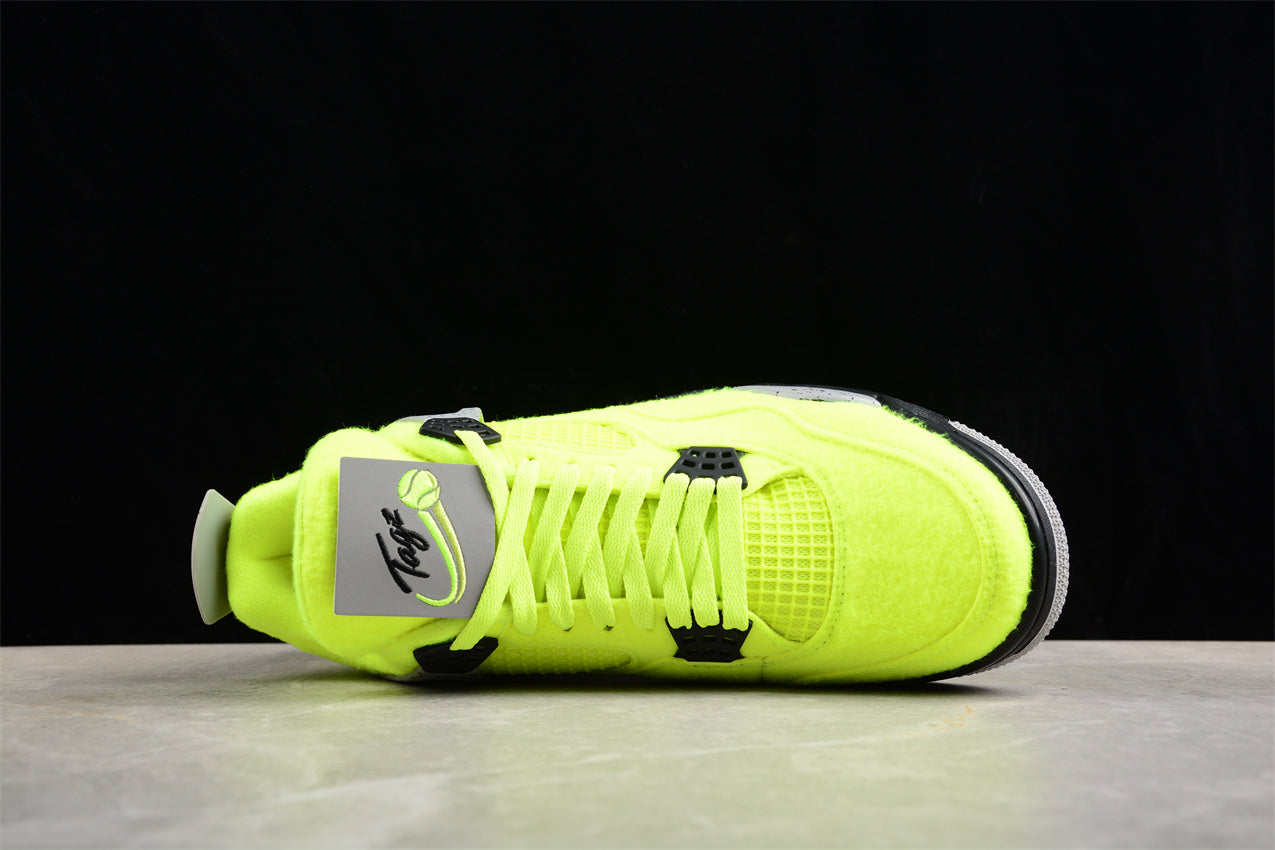 Air Jordan 4 "Neon Yellow Tennis Ball"