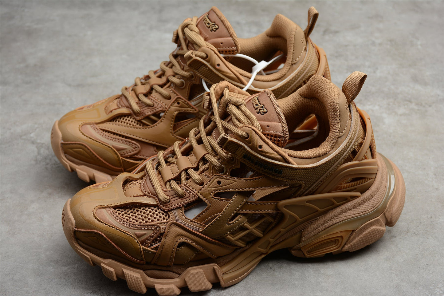 Balenciaga Track Camel Sneakers