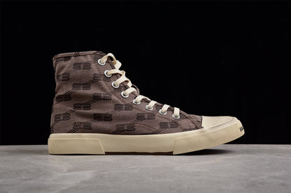 Balenciaga Paris High BB Monogram Sneakers