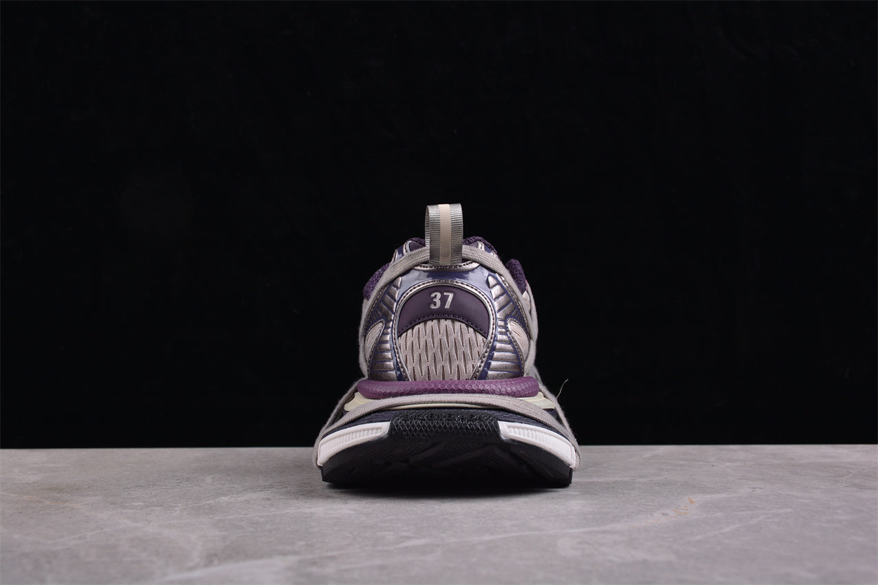 Balenciaga 3XL Extreme Lace-Up Purple Sneakers
