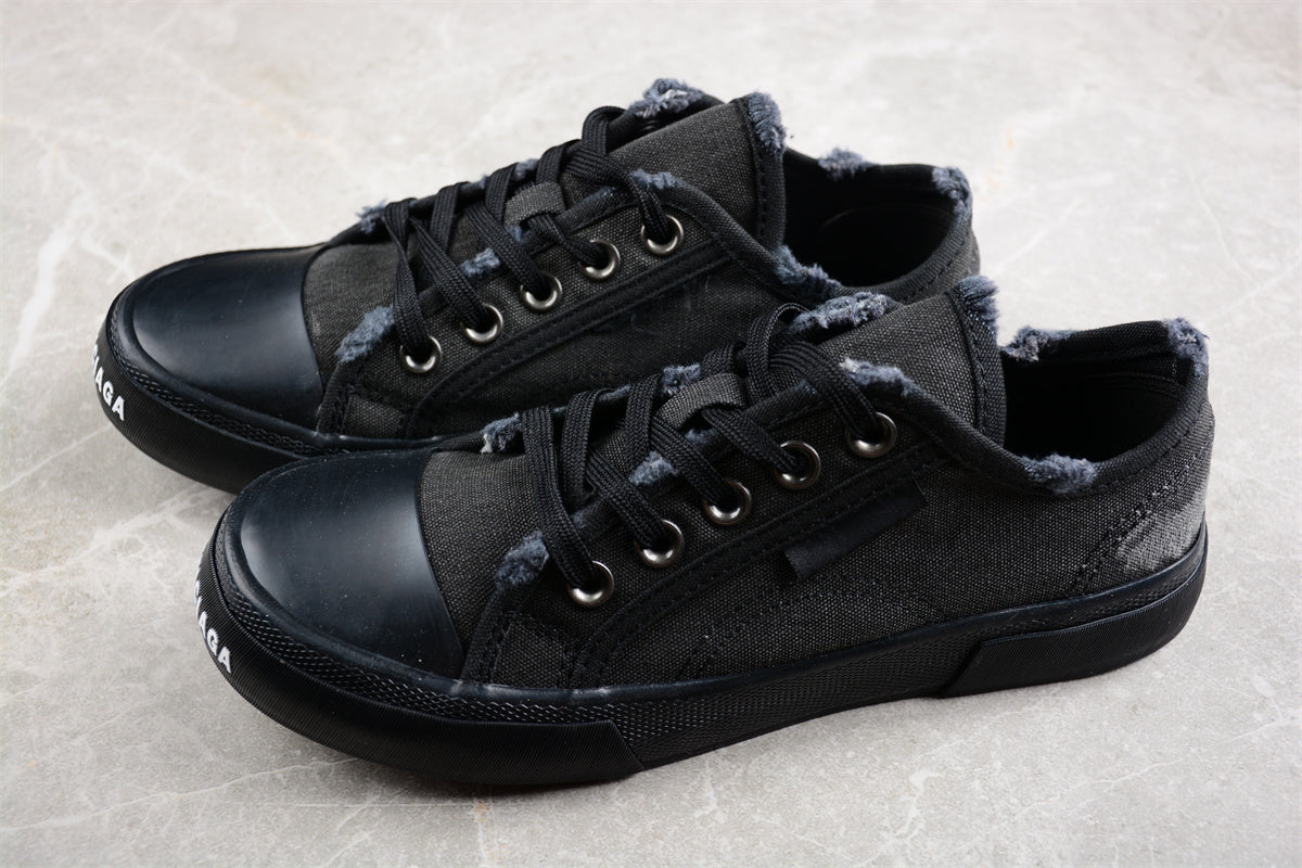 Balenciaga Paris Low Top Black Sneakers