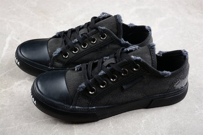 Balenciaga Paris Low Top Black Sneakers