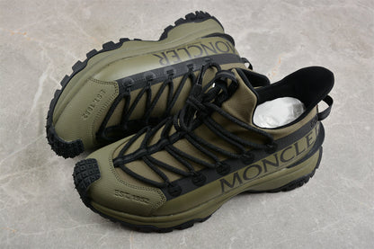 Moncler Trailgrip Lite 2 Olive Black Sneakers