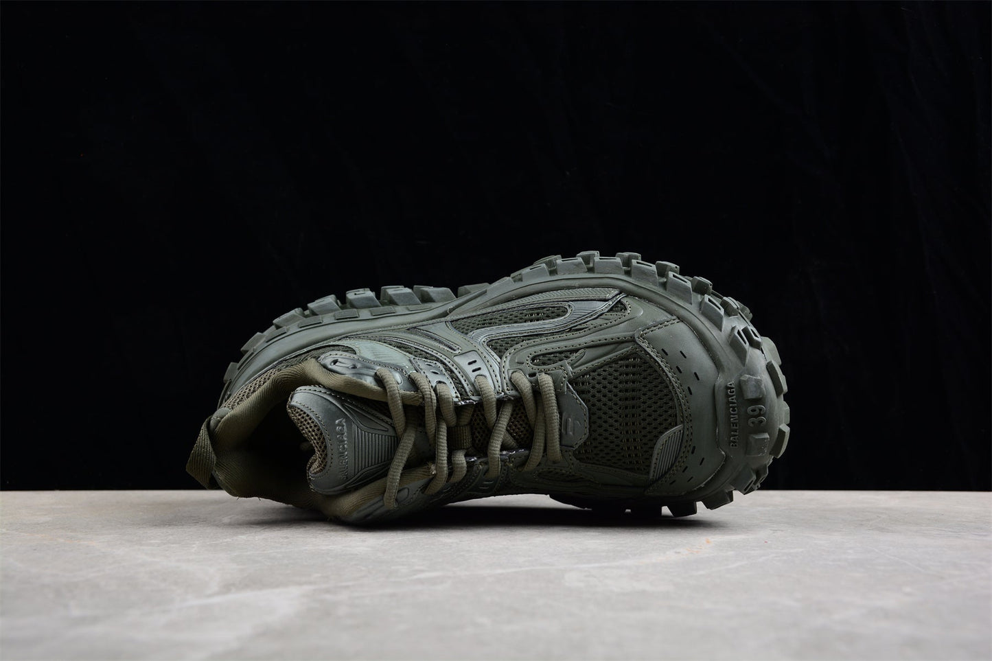 Balenciaga Defender Khaki Sneakers