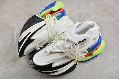 Balmain Unicorn White Trainers