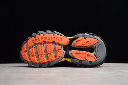 Balenciaga Track 2 Orange Black Sneakers