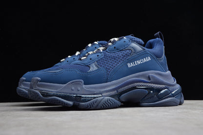 Balenciaga Triple S Blue Sneakers