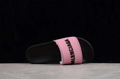 Balenciaga Pink Pool Slides