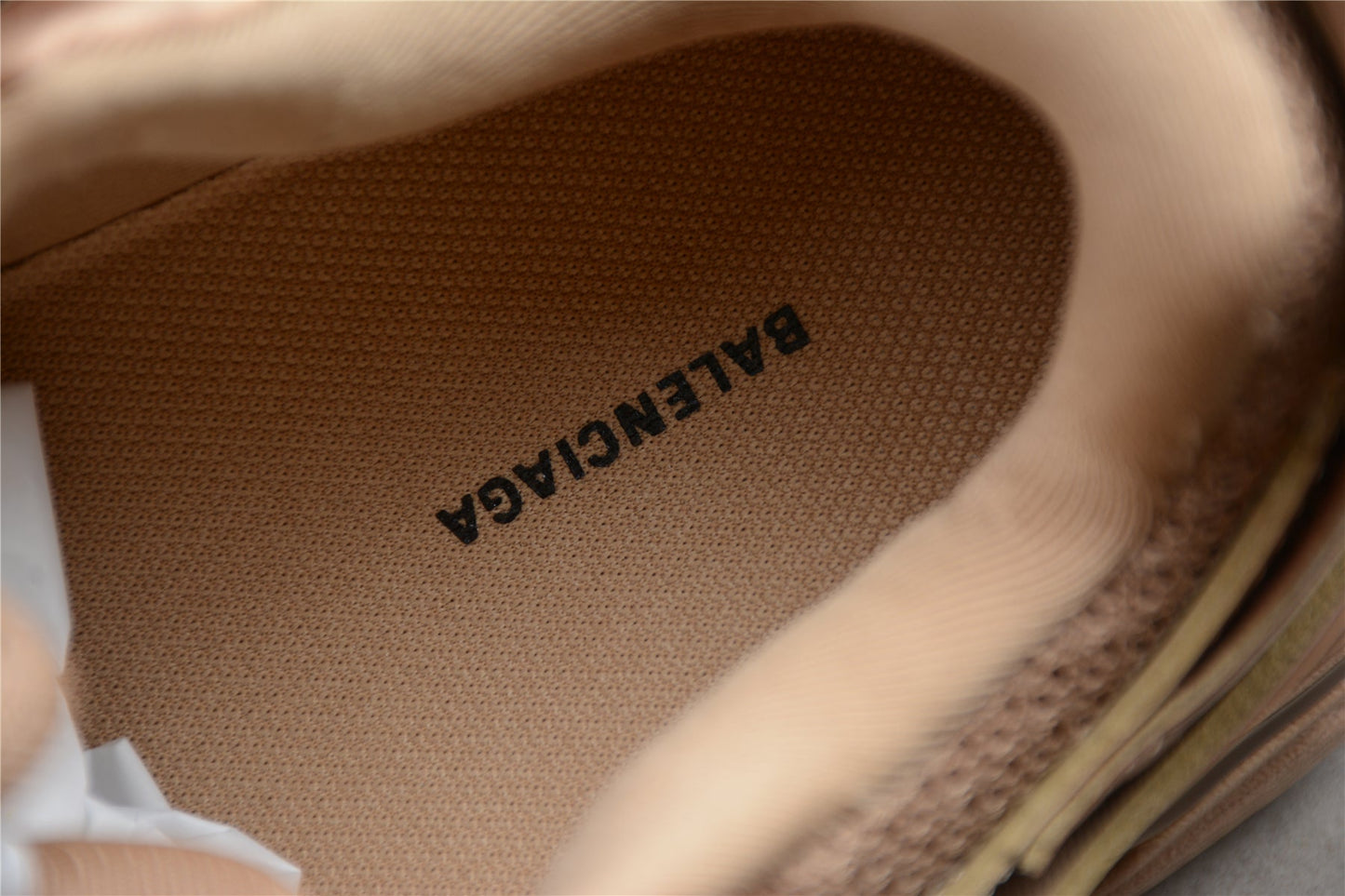 Men's Full Beige Track Lifestyle Sneakers