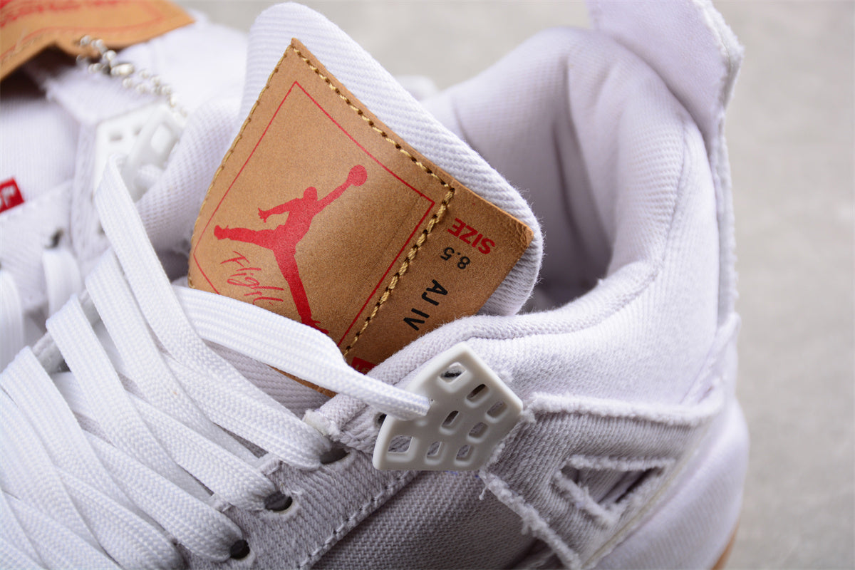 Levi’s x Air Jordan 4 Retro "White Denim"