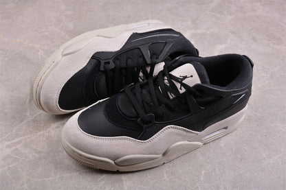 Air Jordan 4 RM Black Light Bone Sneakers