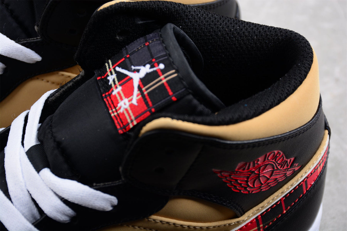 Air Jordan 1 Mid SE "Tartan Swoosh"