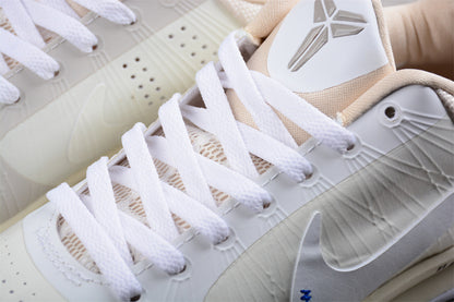Off-White x Nike Zoom Kobe 5 Sail Concept Basketball Shoes