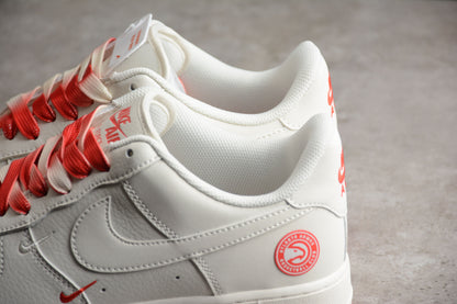 Nike Air Force 1 Low Eagles White University Red Sneakers