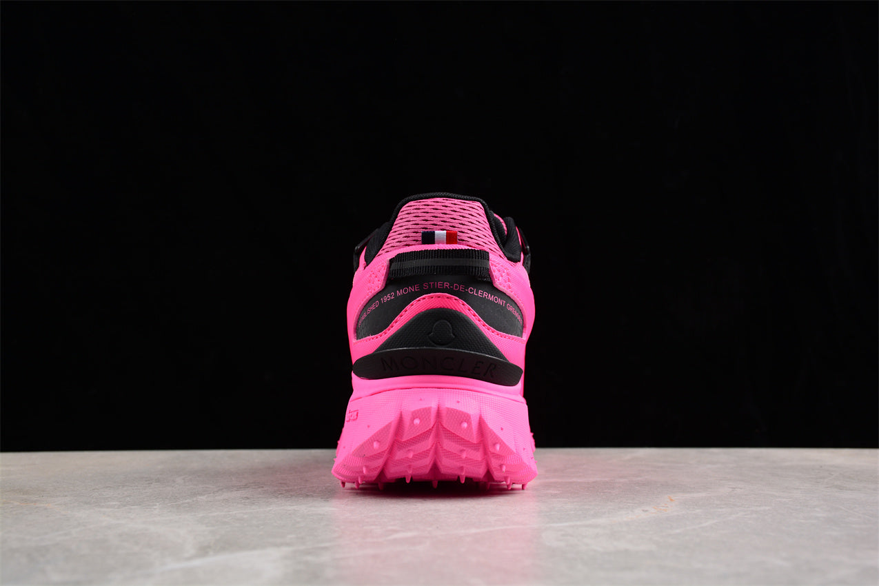 Moncler Tailgrip Panelled Sneakers | Pink