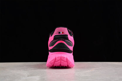 Moncler Trailgrip Panelled Pink Sneakers