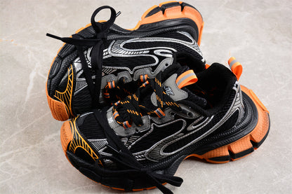 Balenciaga 3XL Black Orange Sneakers