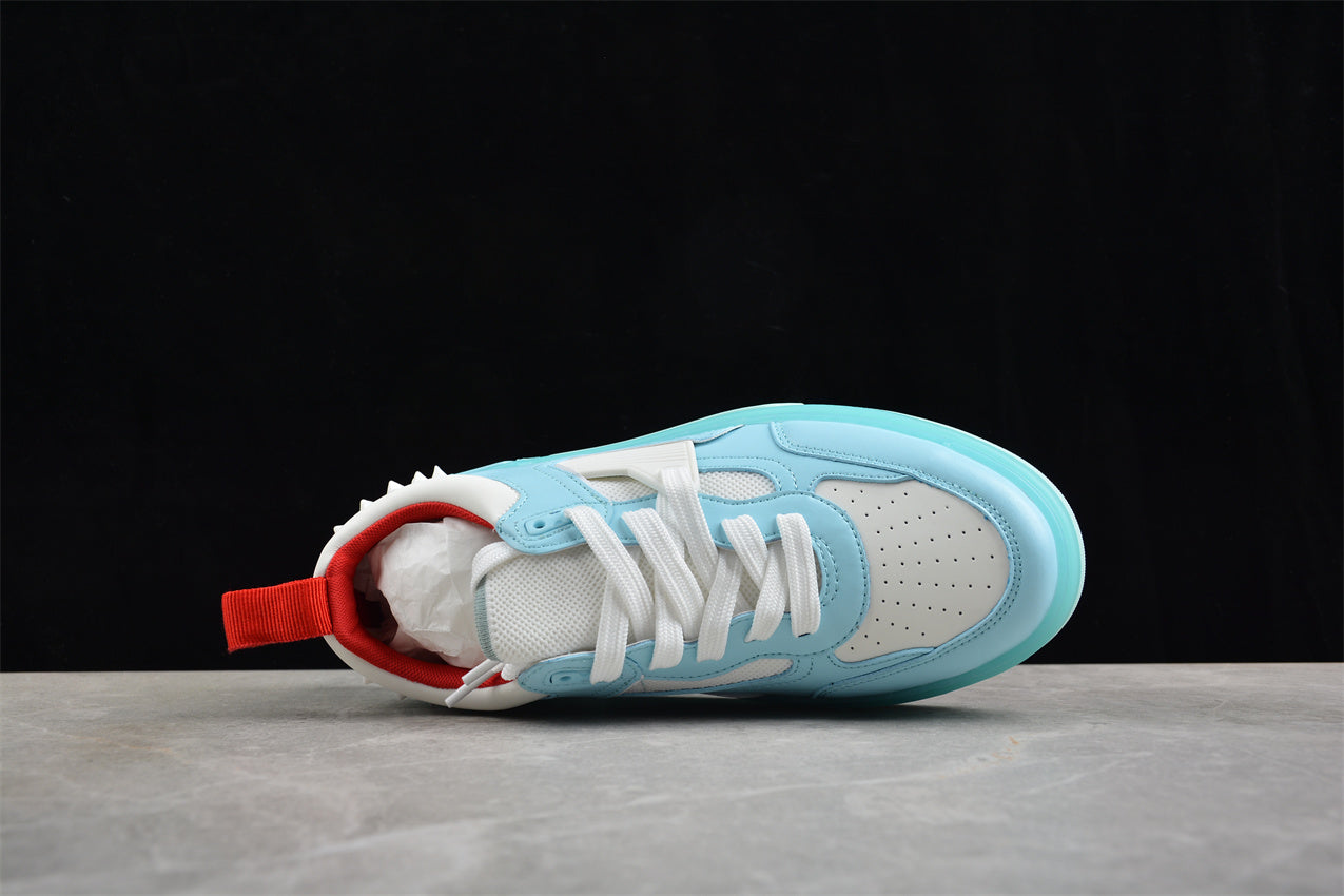 Christian Louboutin Astroloubi Leather Sneakers in Ice Blue