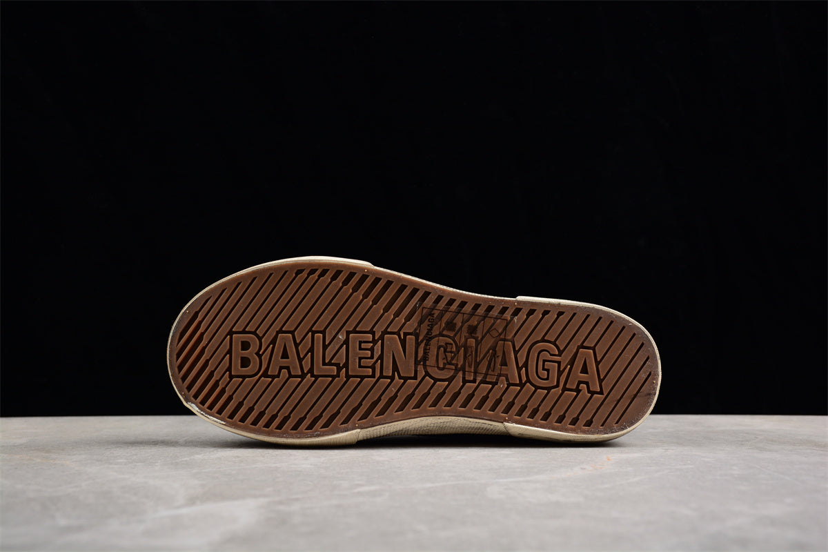 Balenciaga Paris Mid Denim Blue Sneakers
