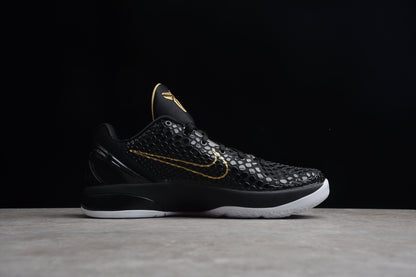 Nike Zoom Kobe 6 Black Del Sol Basketball Shoes