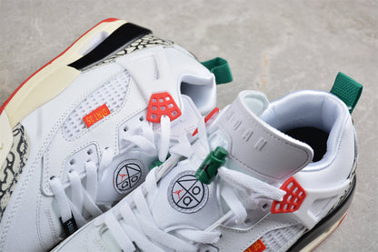 Air Jordan Spizike Low White Red Green Sneakers