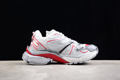 Balenciaga Runner 2.0 White Red Mesh Sneakers
