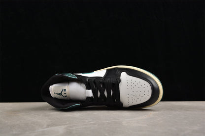 Nike Air Jordan 1 Mid Oxidized Green Sneakers