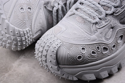 Moncler Genius Trailgrip Grain Salehe Bembury Grey Sneakers