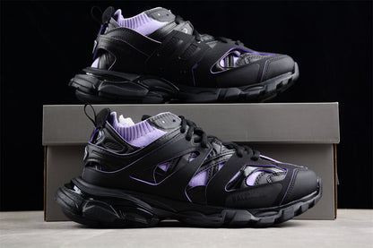 Balenciaga Track 3.0 Black Purple Sneakers