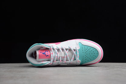 Nike Air Jordan 1 Mid Digital Pink (Women's) Sneakers