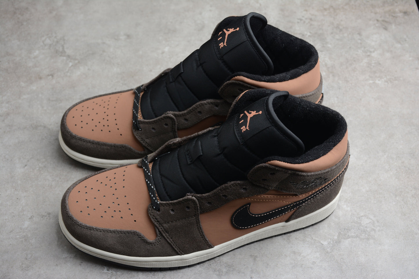Nike Air Jordan 1 Mid SE "Dark Chocolate Mocha"