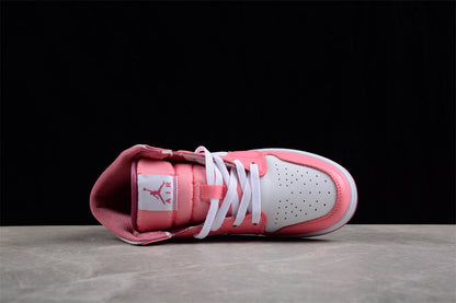 Nike Air Jordan 1 Mid Desert Berry (Women's) Sneakers
