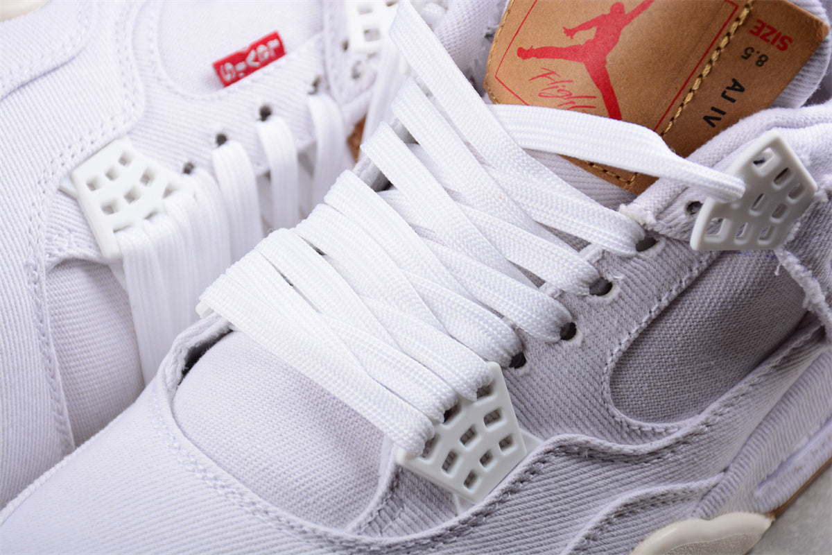 Levi’s x Air Jordan 4 Retro "White Denim"