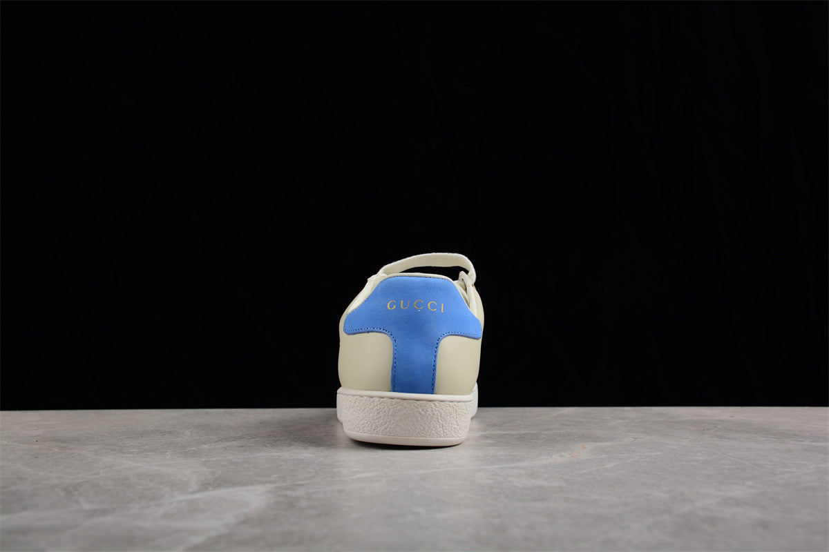 Gucci Ace Interlocking G White Leather Sneakers