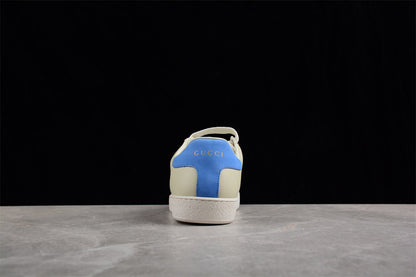 Gucci Ace Interlocking G White Leather Sneakers