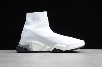 Balenciaga Off-White Speed Knit Sneakers