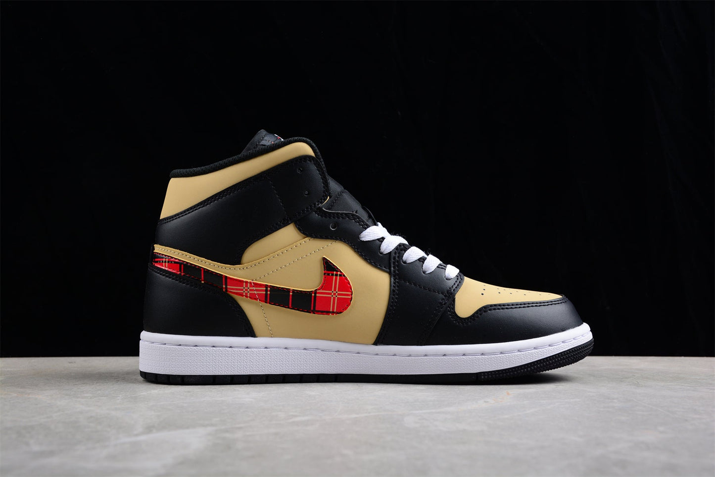 Air Jordan 1 Mid "Tartan Swoosh"