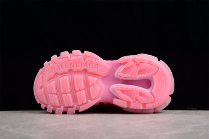Balenciaga Track Clear Sole Pink Women’s Sneakers