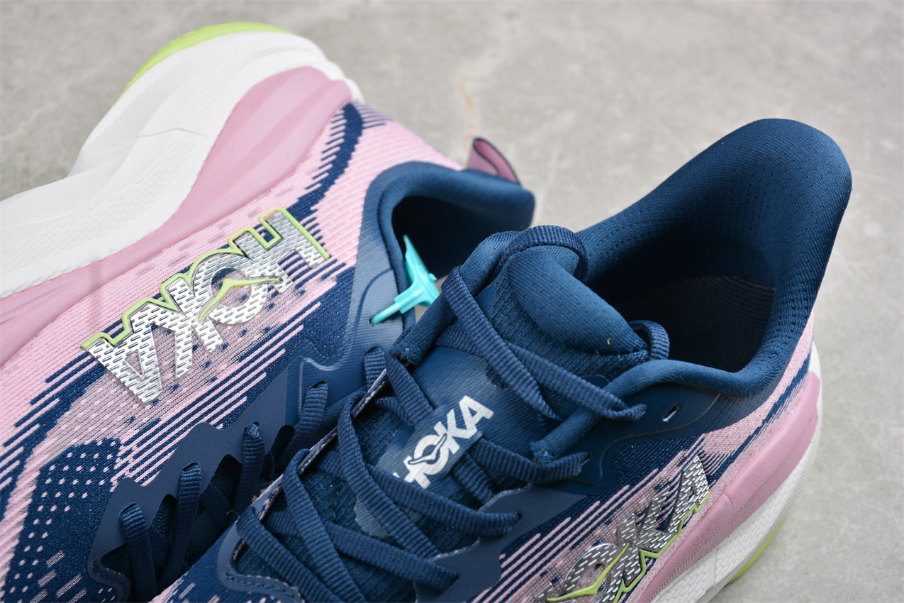 HOKA One One Rocket X 2 in Blue/Pink