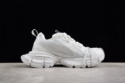 Balenciaga 3XL White Distress Sneakers