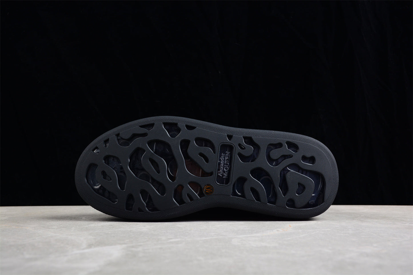 Alexander McQueen Oversized Air Sole Sneaker in Black