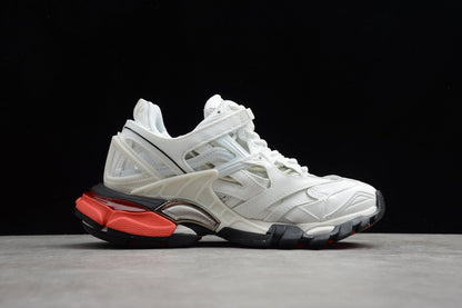 Balenciaga Track 2 White Red Sneakers