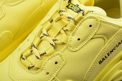 Balenciaga Triple S Yellow Sneakers